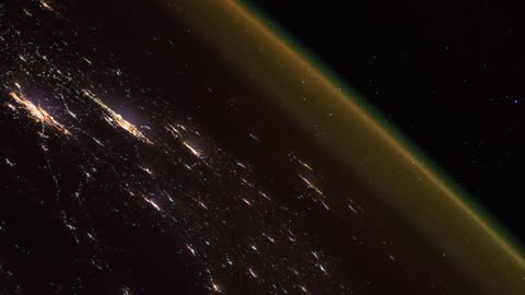 Rocket Launch as Seen from the Space Station