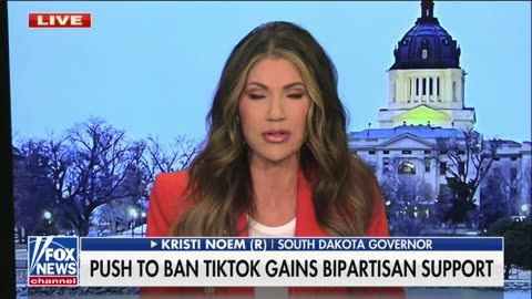 Kristi Noem: Biden Will Never Sign TikTok Ban Because He's Giving America to the Enemy