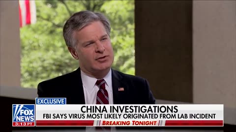 FBI: Covid comes from Wuhan Lab, China