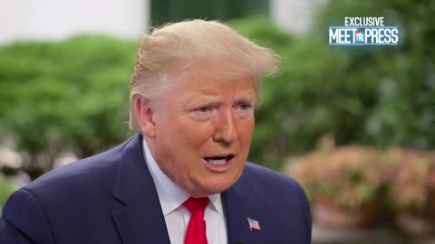 President Trump's Full, Unedited Interview With Meet The Press
