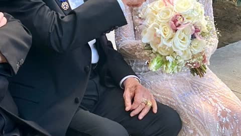 Buzz Aldrin married Anca Faur the day he turned 93.