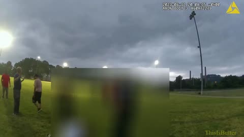 Redacted body cam shows teen being shot with a taser after a little league brawl