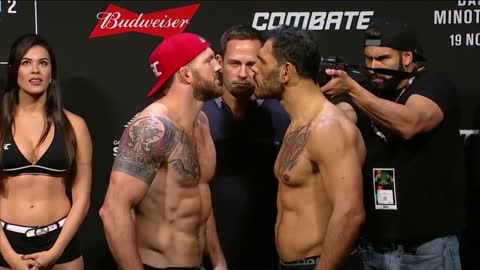 Fight Night Sao Paulo: Weigh-in Faceoff