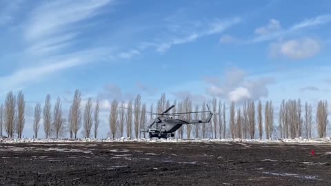 Mi-28N helicopter crews are preparing for another combat flight