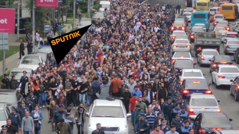 Another march for the resignation of Armenian Prime Minister Nikol