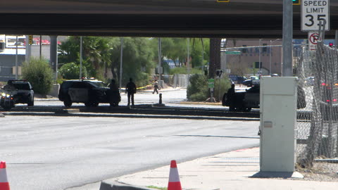 Road Closed After Armed Driver Passes Out in Downtown Las Vegas: An Unsettling Incident