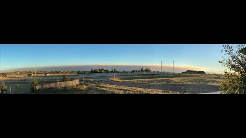 Mullen Wild Fire over SE Wyoming