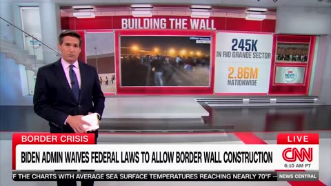 CNN's John Berman Calls Out Biden For Breaking Promise On Not Building Border Wall