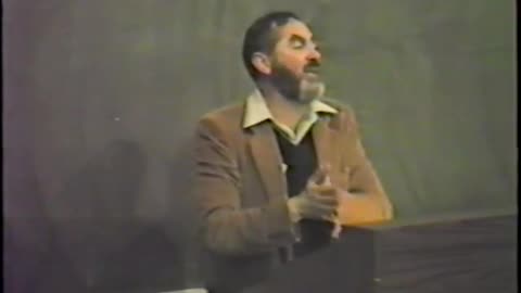 Rabbi Meir's Kahane - הרב מאיר כהנא בהרצאה באוניברסיטת פנסילבניה 19.4.1983 חלק ב