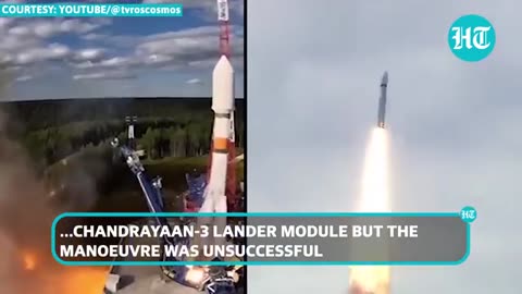 Russia's Luna-25 Crashes On The Moon As Chandrayaan-3 Readies For Touchdown