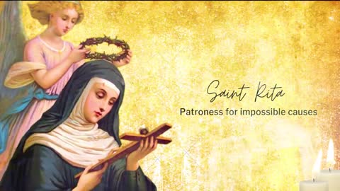 Prayer to Saint Rita in impossible cases - Very Powerful