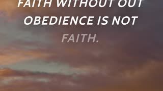 Evidence of faith