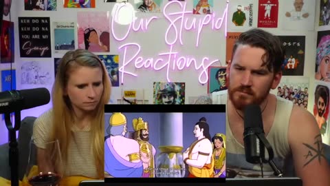 Ramayana: LEGEND of Prince RAMA Film REACTION!! PART 1/2 | Watch-a -long | by Americans