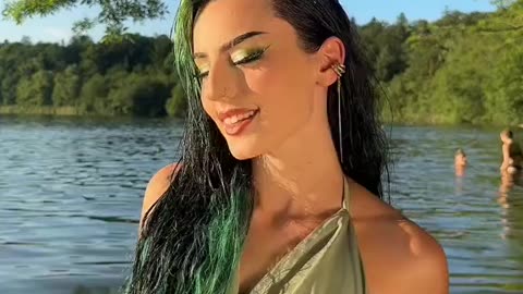 The queen of green Dilara | Photo shoot vibes