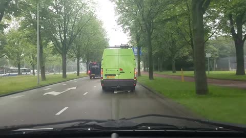 Dashcam Timelapse Drive: Amersfoort to Amsterdam. June 2019