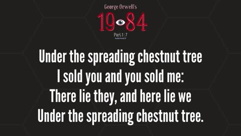 1984 by George Orwell - Part 1, Chapter 7