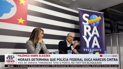 Alexandre de Moraes determina que PF ouça Marcos Cintra por questionar urnas