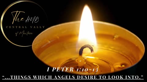 1 Peter 10-12: "...Things which Angels desire to look into"