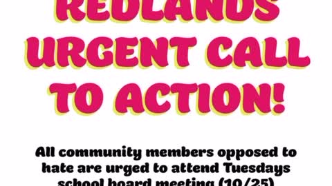 Live - Redlands CA - Far Left Activists Continue Their Assault on Children