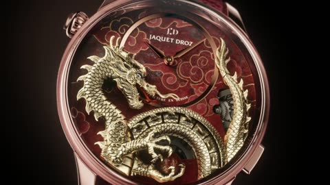 The Imperial Dragon Automaton Red Gold - Cuprite