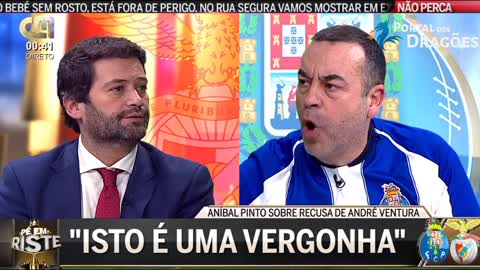 André Ventura e camisola do FC Porto