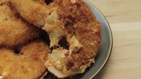 How To make Buffalo Chicken Stuffed Onion Rings - Full Recipe