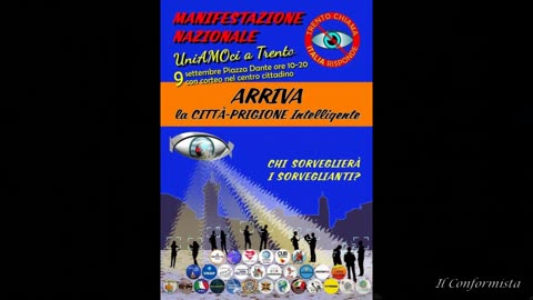 TRENTO - 9 settembre 2023 - ARRIVA LA CITTA' PRIGIONE - Interventi di F. GRIMALDI e F. FRACASSI
