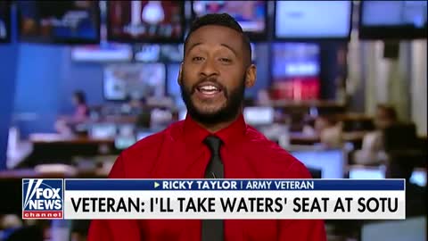 'Deplorable Vet' Offers to Take Maxine Waters' SOTU Seat: 'She Surely Doesn't Speak for Me'