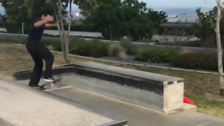 Collab copyright protection - skate slide crotch into rail