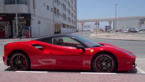 Luxury Car The hearthrob Ferrari car was seen in the very best look OMG