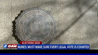 Rep. Nunes: Must make sure every legal vote is counted