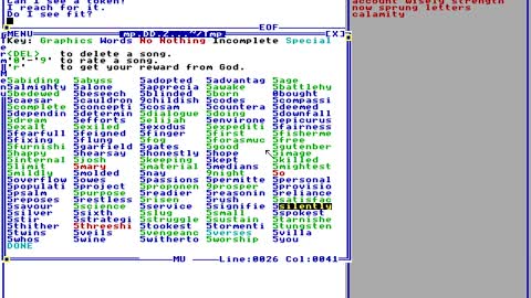 TempleOS Hymn: Silently