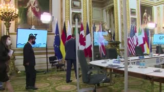 G7 partners talk China, Russia