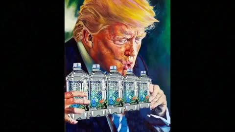 Trump Drinks Liberal Tears Meme