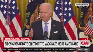 Biden to Reporter: You Don’t Have to Wear a Mask If You Come to Delaware with Me