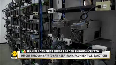 Iran adopts cryptocurrency, imports order worth $10 million---2