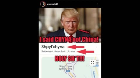 I said Chy-na not China👀🤔