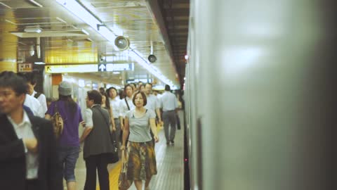 inside the train