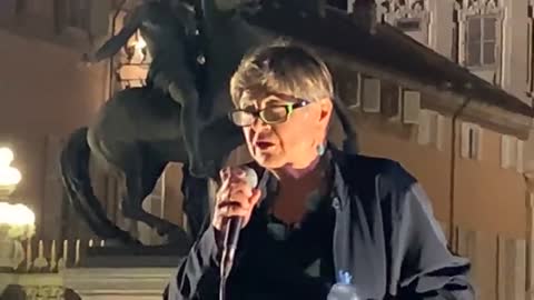 Magistrale intervento della Dott.ssa DE MARI in Piazza Castello a Torino