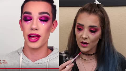 I Tried Following A James Charles Makeup Tutorial