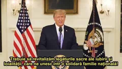 Apel la ordine si pace - Trump 6 ianuarie 2021