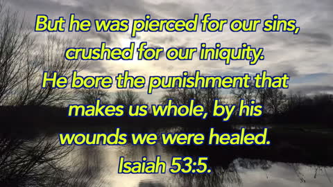 Pierced for Our Sins