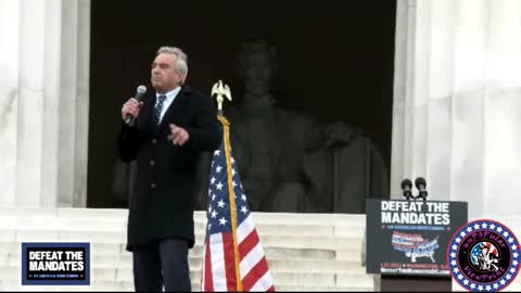 Robert F. Kennedy Jr. Speaks at Defeat the Mandates Rally in D.C.