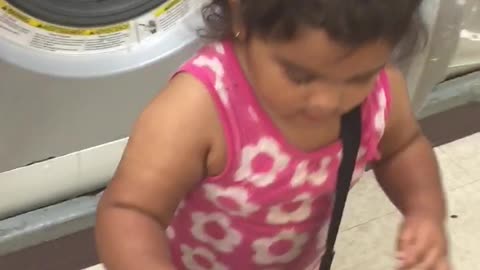 2year Old Princess Mimi Still Doing Her Chores