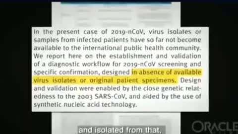 PCR based on computer-modelled virus