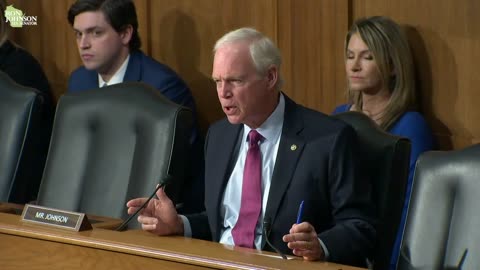 Senator Ron Johnson in Finance Committee Hearing 3.21.24