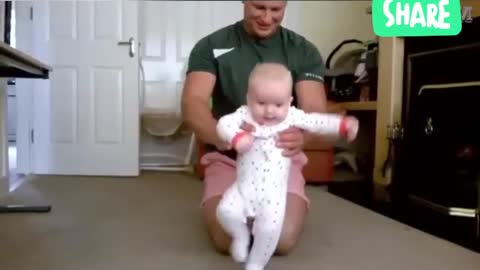 funny baby dance clips