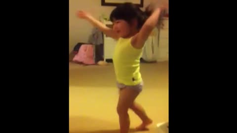 Toddler Girl Is The Dancing Queen