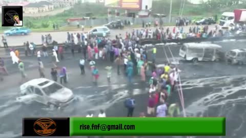 54 car Explosion 9 dead Nigeria