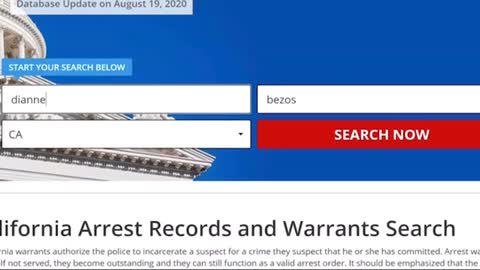 California Arrest Records and Warrants